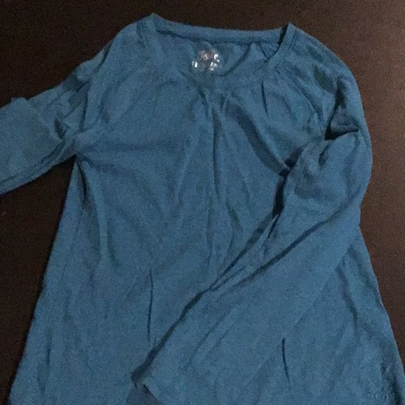 Justice blue long sleeve shirt - Picture 1 of 2
